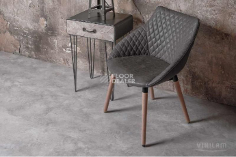Кварцвиниловые полы Ceramo Vinilam Stone 8 мм 61606 Бетон фото 1 | FLOORDEALER
